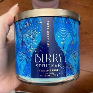 Bath and body works candle in Berry Spritzer